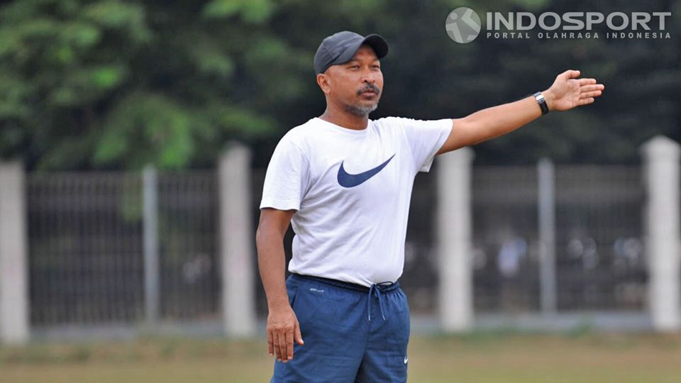 Fachri Husaini memiliki standar tersendiri untuk timnas U14 dan U17. Copyright: © Ratno Prasetyo/INDOSPORT